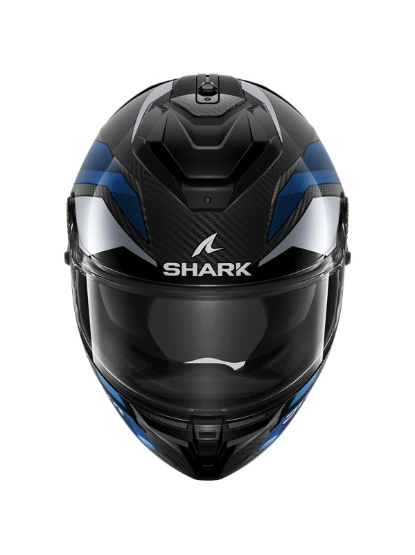  Shark - SPARTAN GT PRO CARBON Carbon Blue Chrom - SECURTEX MOTOR SL (t/a MaximoMoto)