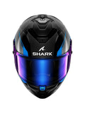  Shark - SPARTAN GT PRO CARBON Carbon Black Bleu - SECURTEX MOTOR SL (t/a MaximoMoto)