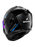  Shark - SPARTAN GT PRO CARBON Carbon Black Bleu - SECURTEX MOTOR SL (t/a MaximoMoto)
