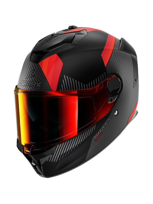  SHARK SPARTAN GT PRO DOKHTA CARBON Matte Carbon Orange Anthracite