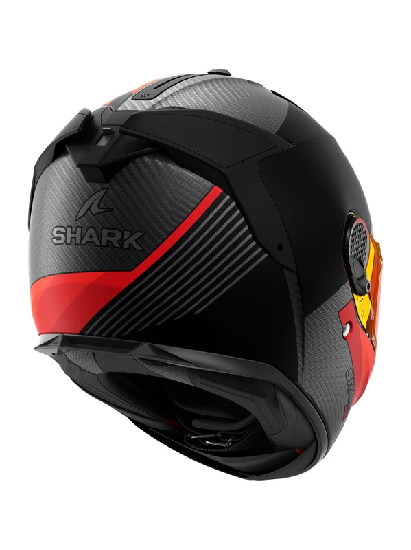  Shark - SPARTAN GT PRO CARBON Carbon Orange Anthracite - SECURTEX MOTOR SL (t/a MaximoMoto)