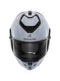  SHARK SPARTAN GT PRO BLANK Full Face Helmet Glossy Clear White