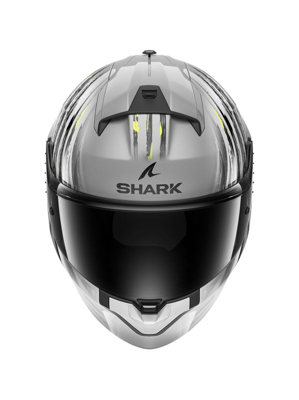  SHARK HE1120ESAY RIDILL 2 SILVER HELMETS ANTHRACITE YELLOW