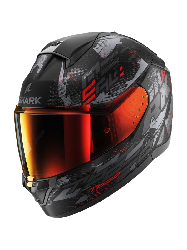  SHARK HE1110EKAR RIDILL 2 MOLOKAI MATTE BLACK ANTHRACITE RED