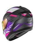  SHARK HE1123EKVV RIDILL 2 BERSEK HELMETS MAT BLACK VIOLET VIOLET