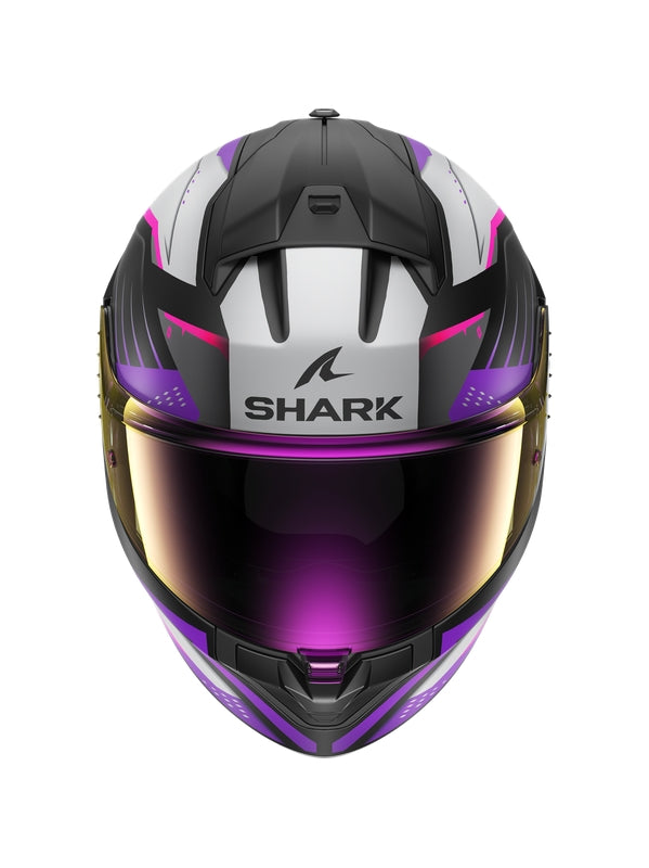  SHARK HE1123EKVV RIDILL 2 BERSEK HELMETS MAT BLACK VIOLET VIOLET