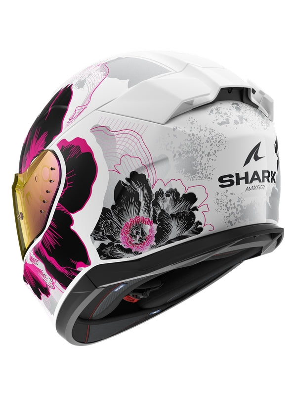  SHARK HELMETS D-SKWAL 3 MAYFER WHITE VIOLET ANTHRACITE