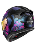 SHARK HELMETS D-SKWAL 3 MAYFER FULL FACE SPORT HELMET VIOLET BLACK GLOSS MAXIMOMOTO.UK
