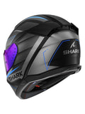  SHARK HELMETS D-SKWAL 3 SIZLER MATTE BLACK ANTHRACITE BLUE
