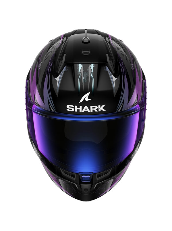 SHARK D SKWAL 3  Sizler Full Face Sport Motorcycle Helmet green black glitter maximomoto.uk