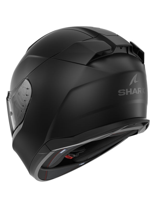SHARK D-SKWAL 3 SIZLER FULL FACE TOURING HELMET BLANK MAT BLACK MAT maximomoto.uk