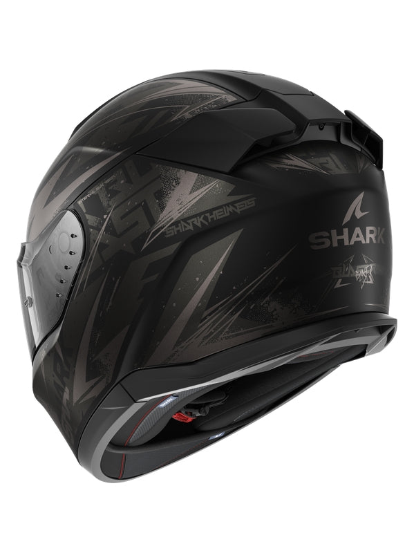 SHARK D SKWAL 3 Blast Full Face Motorcycle Helmet Mat black anthracite maximomoto.uk