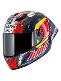 Shark RACE-R PRO GP 06 Carbon Full Face Motorcycle Helmet Violet Blue MaximoMoto.uk