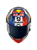 Shark RACE-R PRO GP 06 Carbon Full Face Motorcycle Helmet Violet Blue MaximoMoto.uk