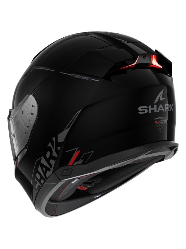 SHARK SKWAL i3 Blank Sp Full Face motorcycle helmet Black Anthracite Red maximomoto.uk
