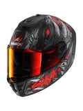 SHARK SPARTAN RS SHAYTAN Full Face Helmet Matt Black Anthracite Red