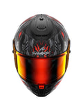 SHARK SPARTAN RS SHAYTAN Full Face Helmet Matt Black Anthracite Red