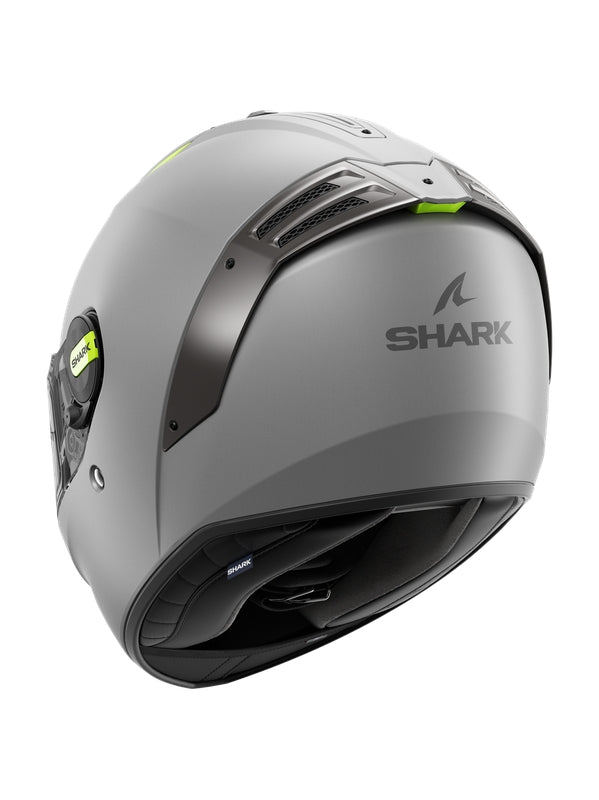  shark spartan rs blank full face motorcycle helmet mat silver yellow