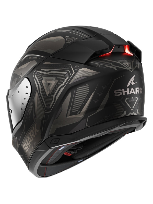  SHARK SKWAL i3 LINIK Mat Full Face Helmet Black Anthracite