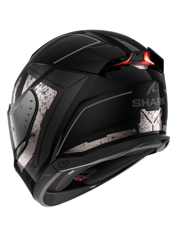  SHARK SKWAL i3 RHAD full face helmet black chrome anthracite
