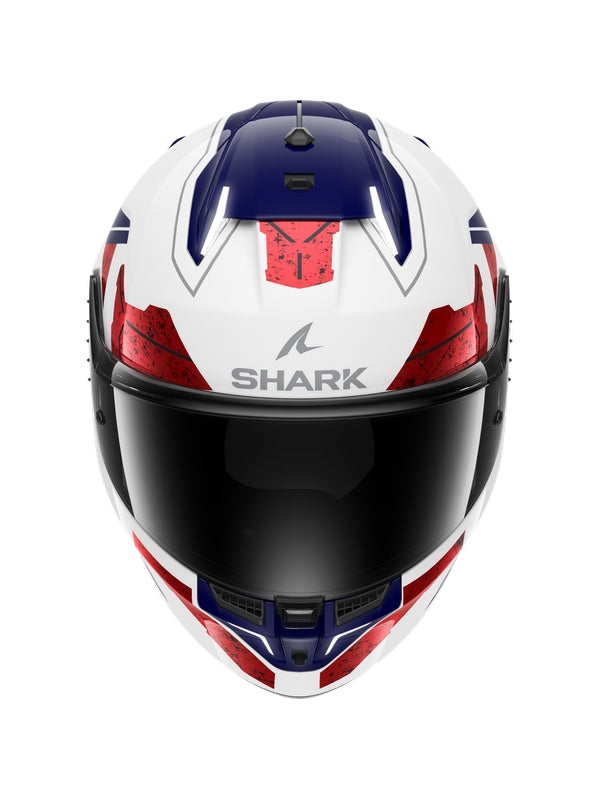  SHARK SKWAL i3 RHAD Full Face Helmet White Chrome Red