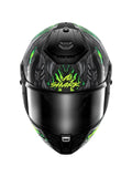  SHARK SPARTAN RS SHAYTAN FULL FACE HELMET Black Anthracite Green
