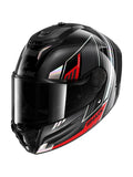  Shark - SPARTAN RS FIBRE Black Iridescent Red - SECURTEX MOTOR SL (t/a MaximoMoto)