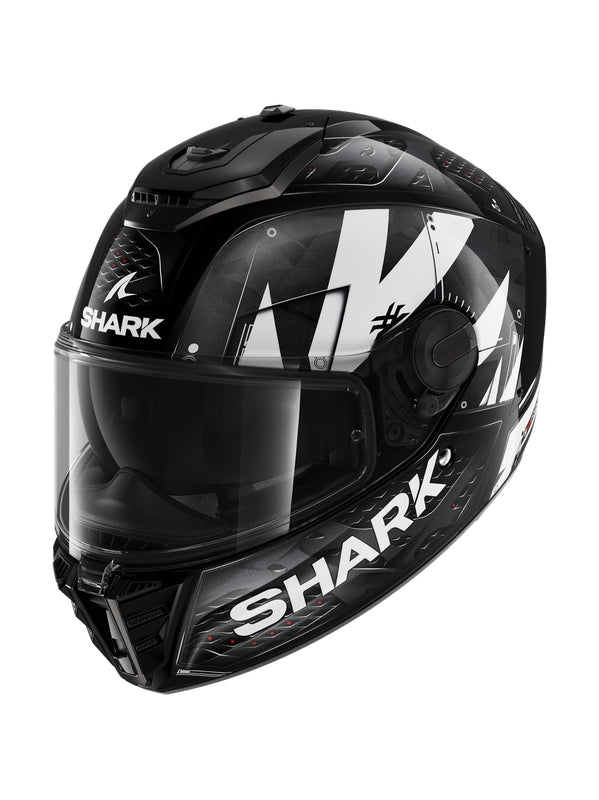  Shark - SPARTAN RS Black White Anthracite - SECURTEX MOTOR SL (t/a MaximoMoto)