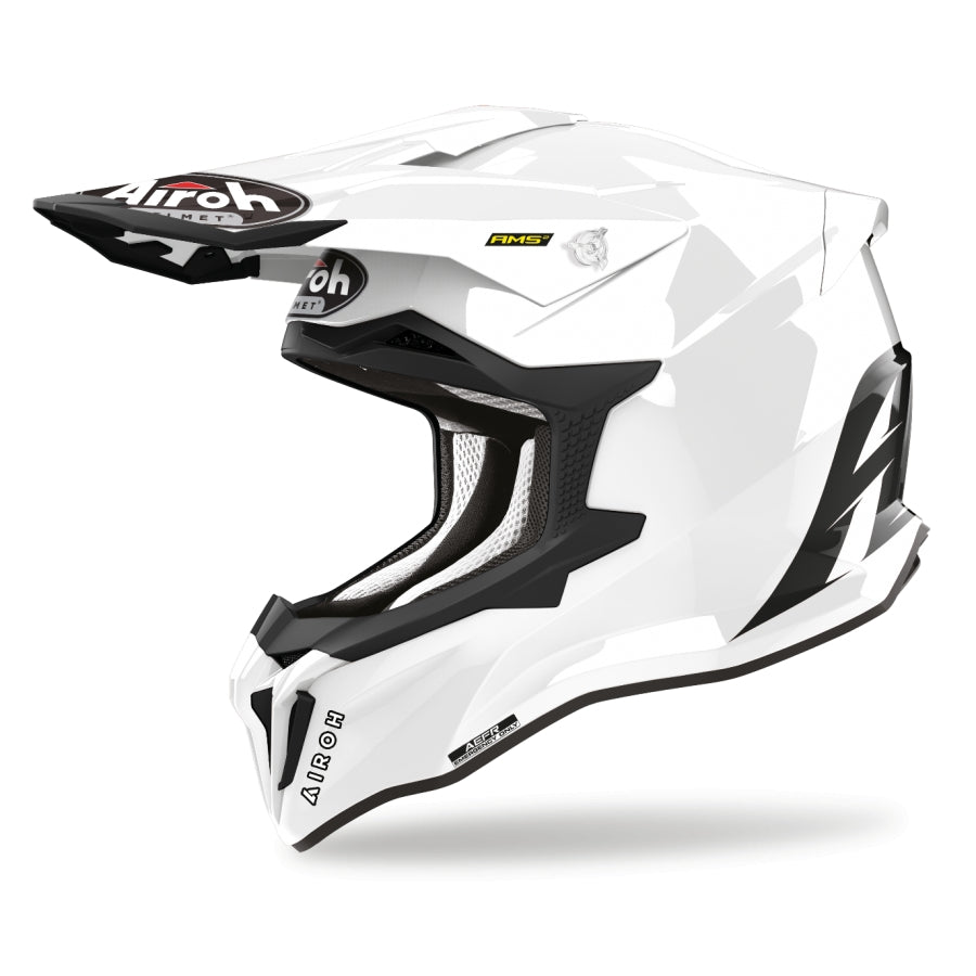AIROH - STRYCKER HELMET COLOR WHITE GLOSS