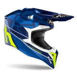 AIROH - WRAAP YOUTH MOOD BLUE GLOSS HELMETS