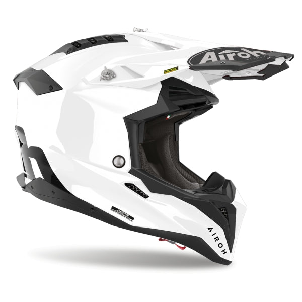 AIROH - AVIATOR 3 HELMET COLOR WHITE GLOSS