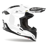 AIROH - AVIATOR 3 HELMET COLOR WHITE GLOSS