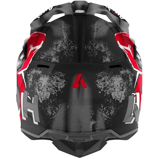 AIROH - WRAAP YOUTH ALIEN RED MATT HELMETS
