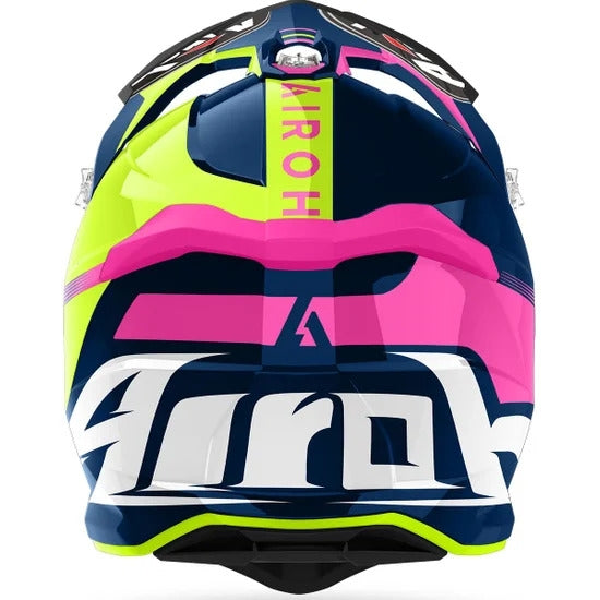 AIROH - STRYCKER BLAZER BLUE/PINK MATT HELMETS
