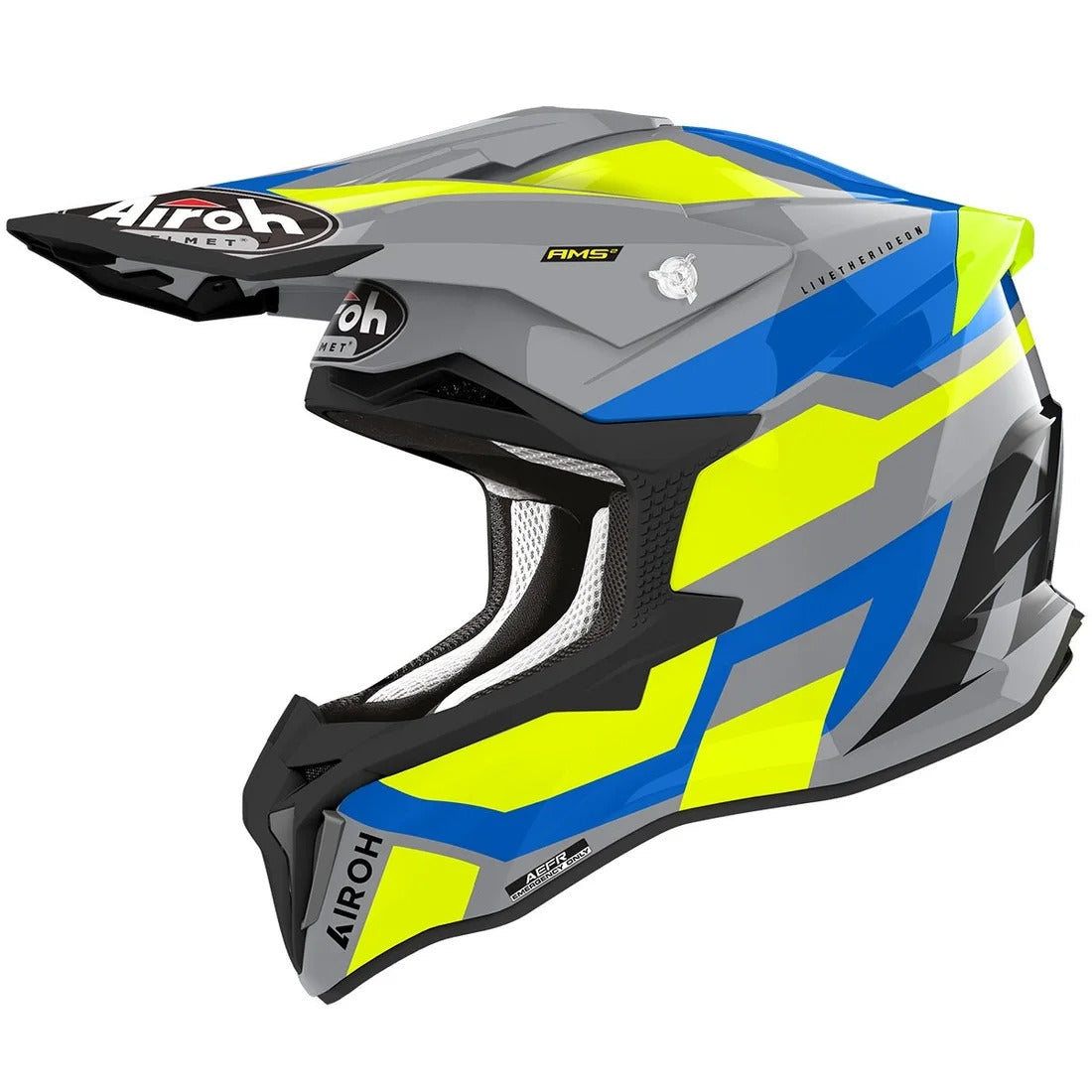 AIROH - STRYCKER GLAM YELLOW GLOSS HELMETS