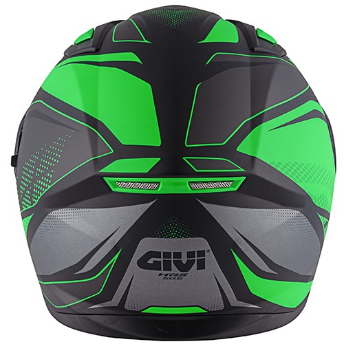  GIVI FULL HELMET 506/STOCCARDA.D/FOLLOW TITANIUM-MT/GREEN - SECURTEX MOTOR SL (t/a MaximoMoto)