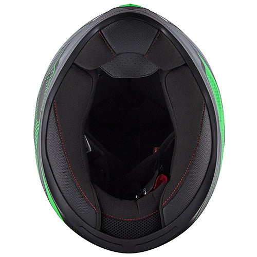  GIVI FULL HELMET 506/STOCCARDA.D/FOLLOW TITANIUM-MT/GREEN - SECURTEX MOTOR SL (t/a MaximoMoto)