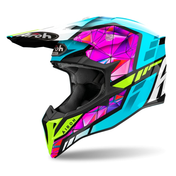  AIROH - WRAAP DIAMOND GLOSS HELMETS - SECURTEX MOTOR SL (t/a MaximoMoto)