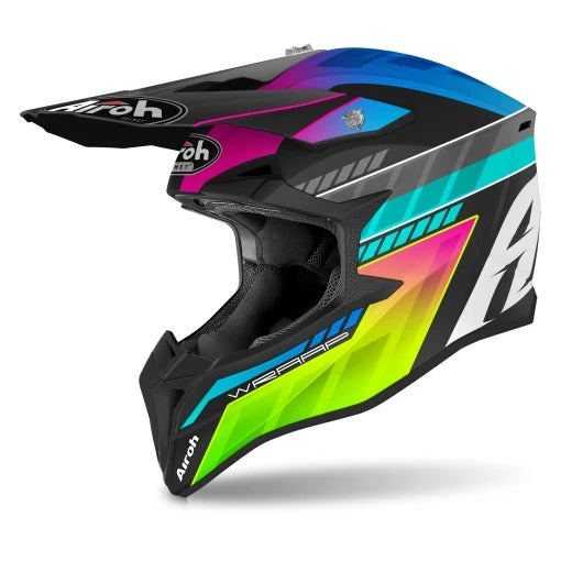 AIROH - WRAAP YOUTH PRISM MATT HELMETS