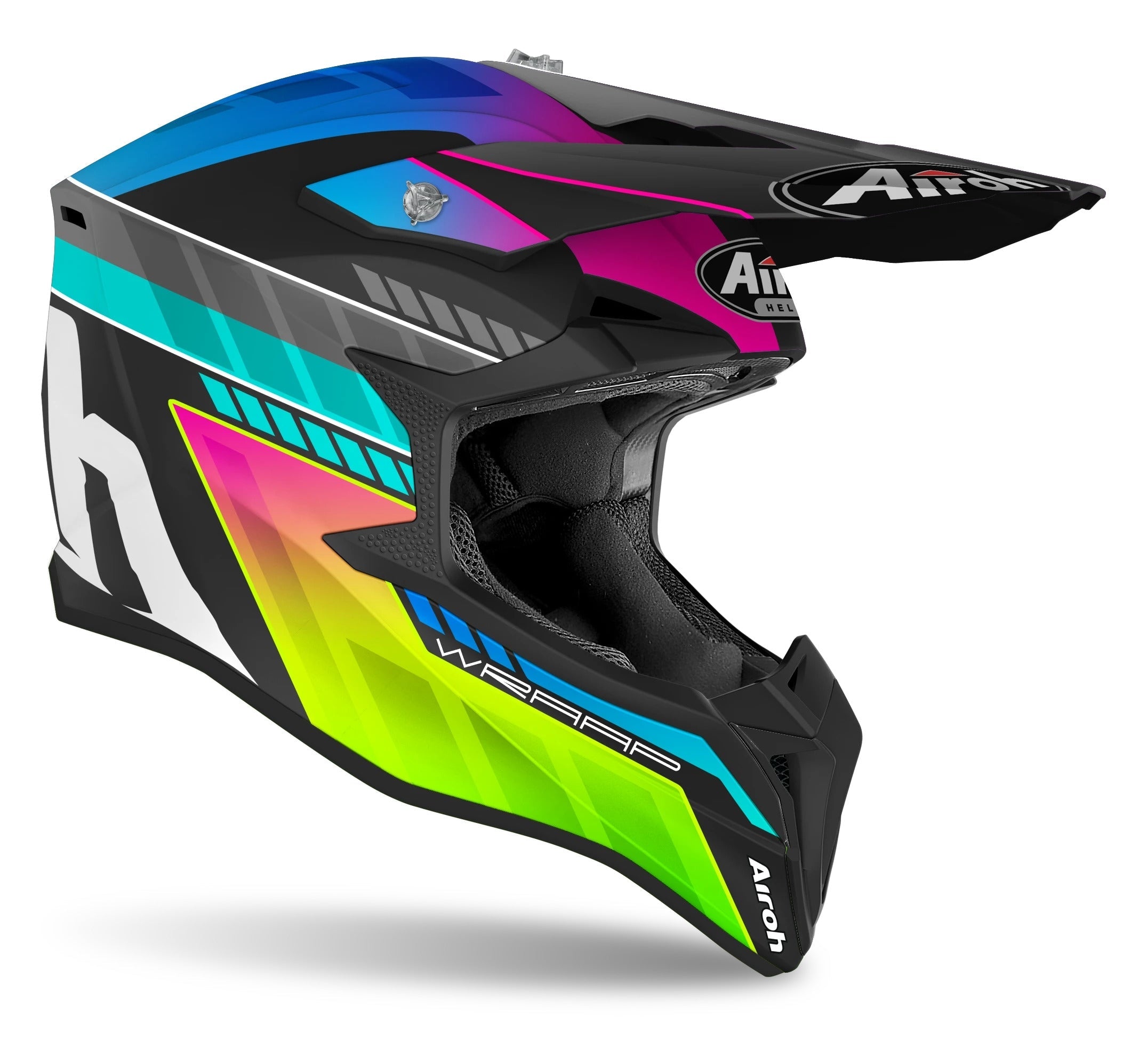 AIROH - WRAAP YOUTH PRISM MATT HELMETS