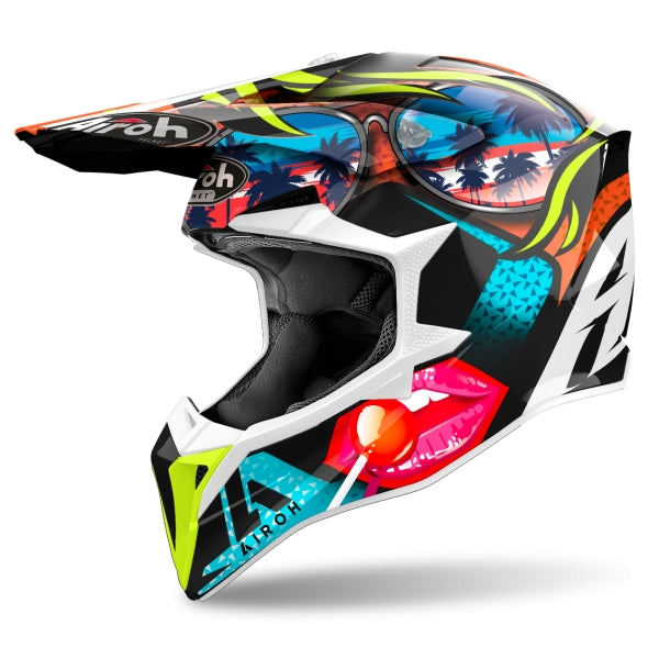  AIROH - WRAAP LOLLIPOP GLOSS HELMETS - SECURTEX MOTOR SL (t/a MaximoMoto)
