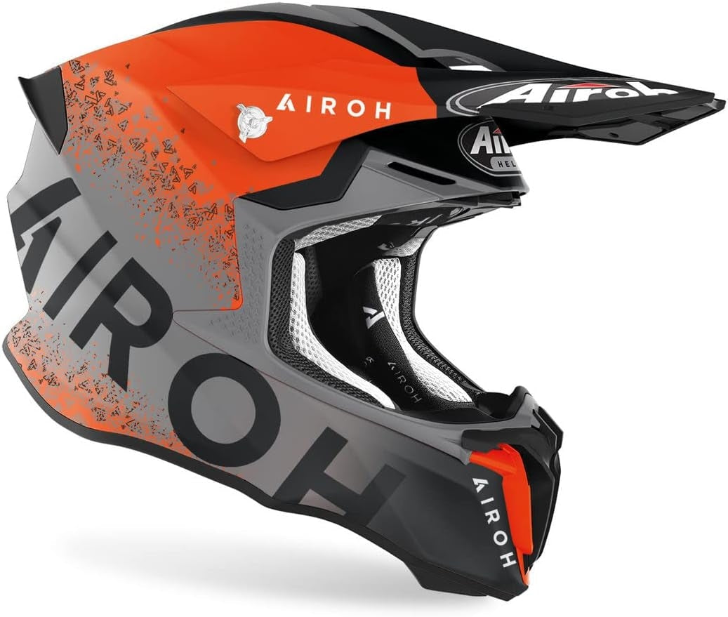 AIROH - TWIST 2.0 BIT ORANGE MATT HELMETS