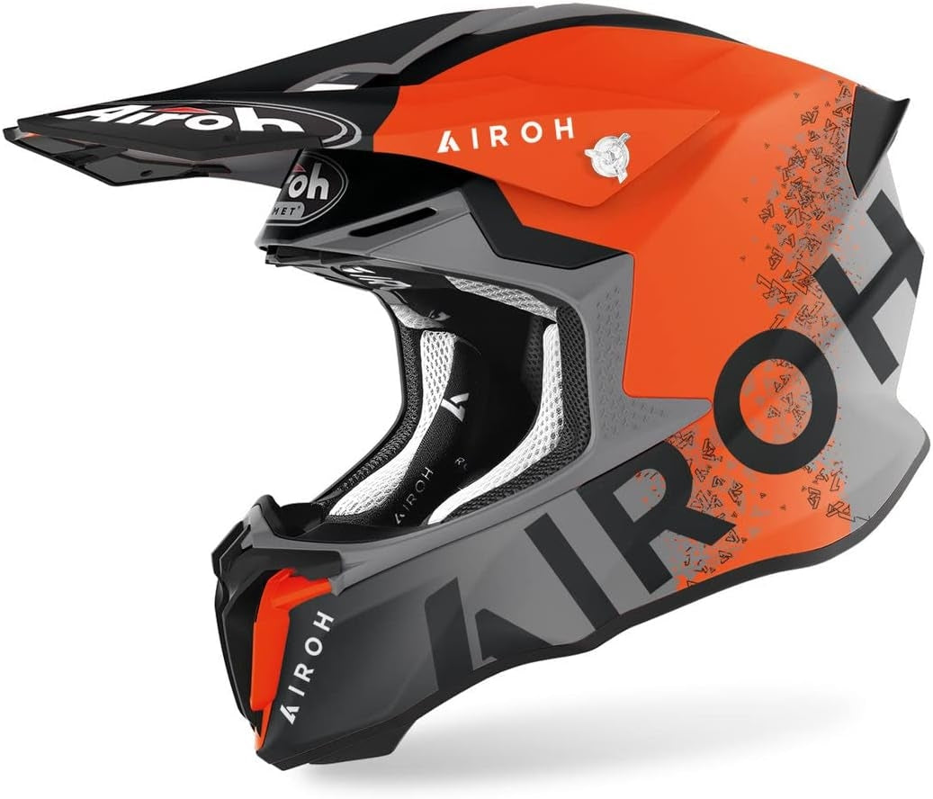 AIROH - TWIST 2.0 BIT ORANGE MATT HELMETS