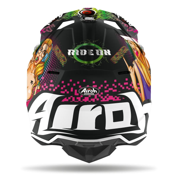 AIROH - WRAAP YOUTH PIN UP MATT HELMETS
