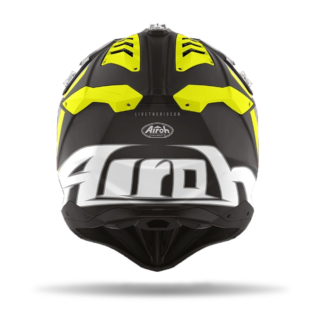 AIROH - AVIATOR ACE SWOOP YELLOW MATT HELMETS