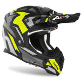 AIROH - AVIATOR ACE SWOOP YELLOW MATT HELMETS