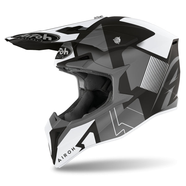  AIROH - WRAAP RAZE BLACK MATT HELMETS - SECURTEX MOTOR SL (t/a MaximoMoto)