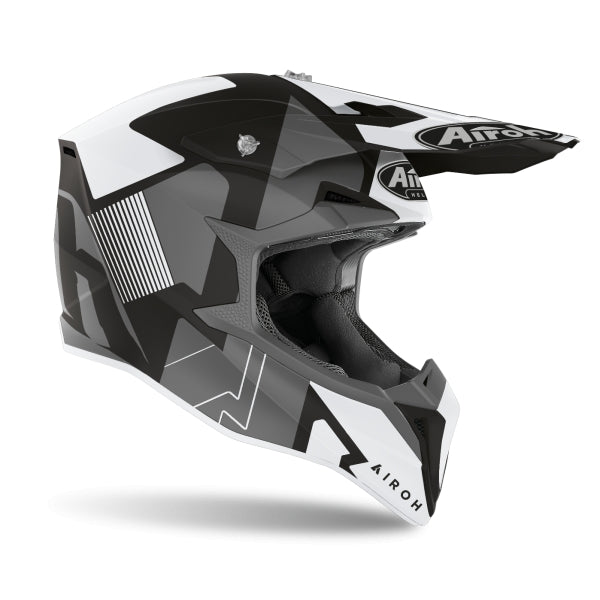  AIROH - WRAAP RAZE BLACK MATT HELMETS - SECURTEX MOTOR SL (t/a MaximoMoto)