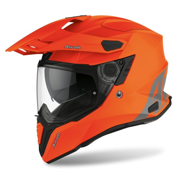  AIROH - COMMANDER HELMETS COLOR ORANGE FLUO MATT - SECURTEX MOTOR SL (t/a MaximoMoto)