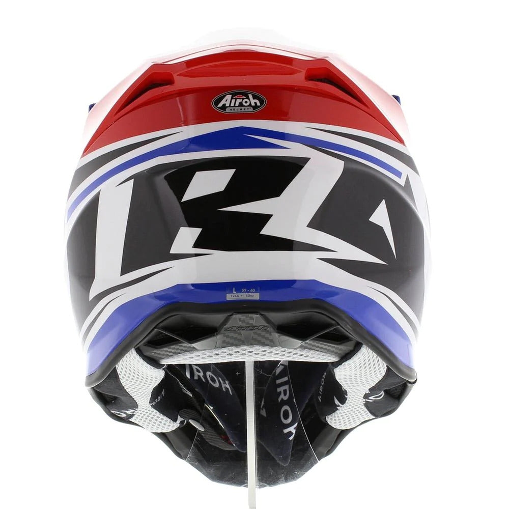  AIROH - OFF ROAD MOTORCYCLE HELMET TWIST 2.0 SHAKEN BLUE GLOSS HELMETS